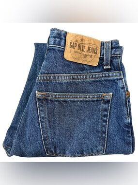 GAP Vintage Classic Fit Ankle Jeans Womens 1 Blue High Rise Mom Y2K 2000s 25